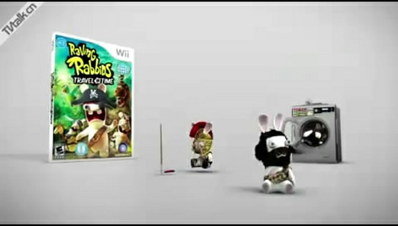 Ubisoft Rabbids-光效-卡通-广告-科技-国际案例