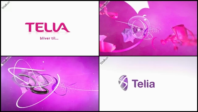 Telia Logoanimation by frame-粒子-广告-科技-国际案例