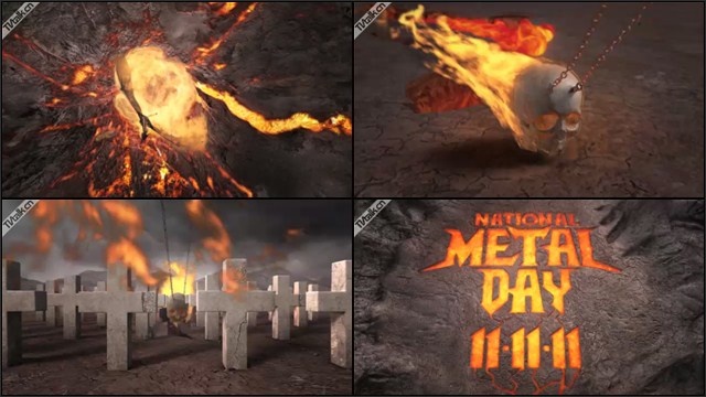 National Metal Day VH1 Classic by uvphactory-国际案例