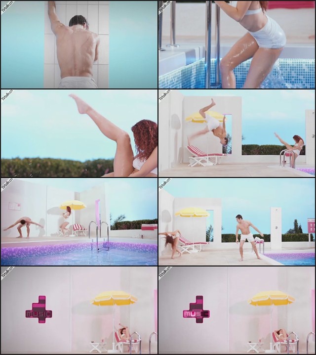 4Music re-brand ident 'Pool' by Neil Grunshaw-国际案例