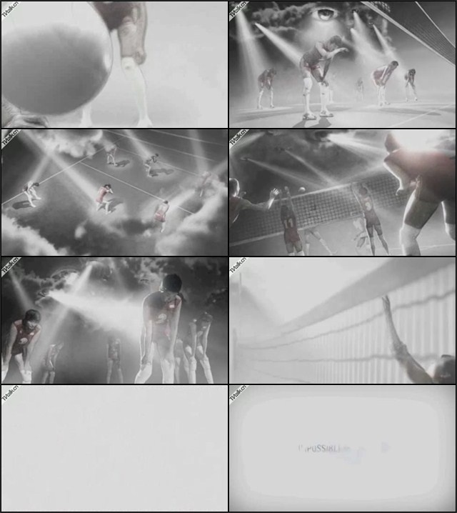 Beijing 2008 Adidas Chinese Volleyball Association Olympic Spot by [ r2studios ]-水墨-广告-宣传片-体育-公益-国际案例