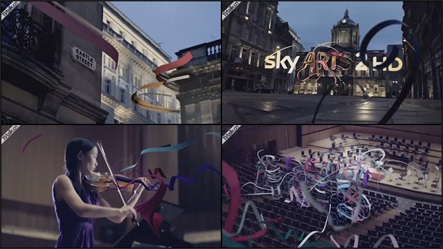 Sky Arts Idents PAPER&STRINGS by weareseventeen-国际案例