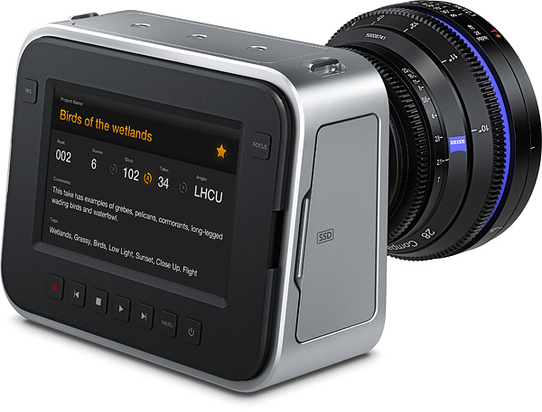 Blackmagic Design发布  Blackmagic Cinema Camera