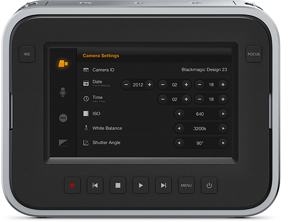 Blackmagic Design发布  Blackmagic Cinema Camera