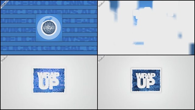 Wrap Up Opening titles sequence by Plan A Creative-国际案例