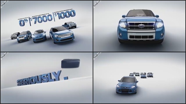 Ford Go Further  Big Supers by kingandcountry_tvtalk-金属-三维-广告-汽车-国际案例