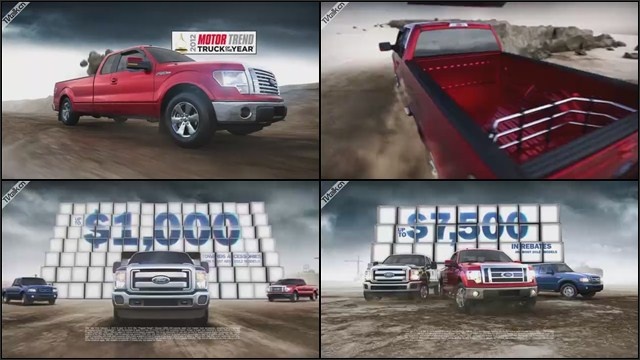 Ford Trucks Custom Truck Event by kingandcountry_tvtalk-烟火-流体-广告-汽车-国际案例