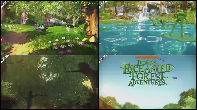 NICK Jr.  Dora's Enchanted Forest by kingandcountry-国际案例