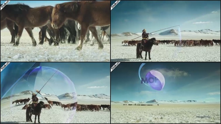 MongolTV- idents - Horse trainer by Christian Langlois-国际案例