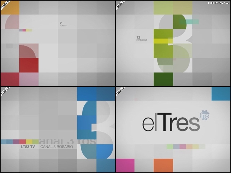 2012 Branding for El Tres tv channel2 by ivox-国际案例