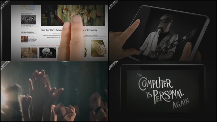 HP平板电脑广告 Slate Online Advertising Video by Aniden Interactive-玻璃-三维-科幻-广告-科技-国际案例