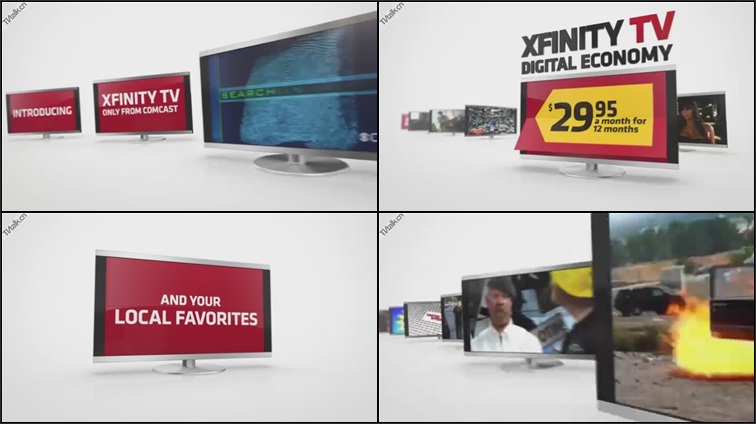 digitas xfinity x-day sale x-day tv by leroy and clarkson-国际案例