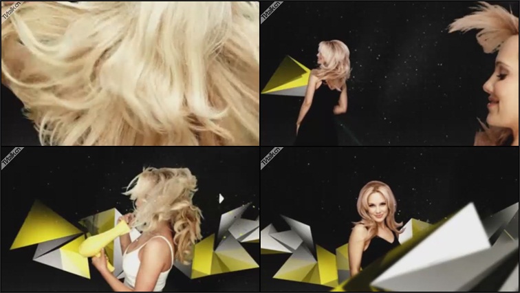 sunsilk waves volume geo by fulltank-玻璃-三维-娱乐-广告-百货-国际案例