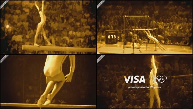 Visa Olympics 2012 Nadia Comaneciby Süperfad-光效-怀旧-广告-百货-国际案例