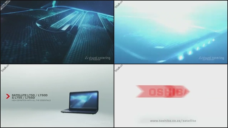 Toshiba Impulse by Fredrik Ekholm-光效-粒子-科幻-广告-科技-国际案例