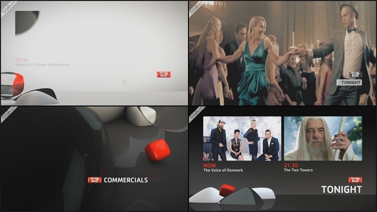 TV2 Denmark on-air Identity 2012-13 by Steffen K-国际案例