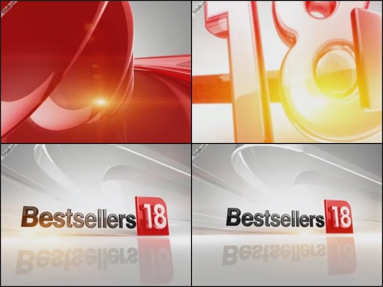 Bestsellers 18 Idents by Mridul Mondal-国际案例