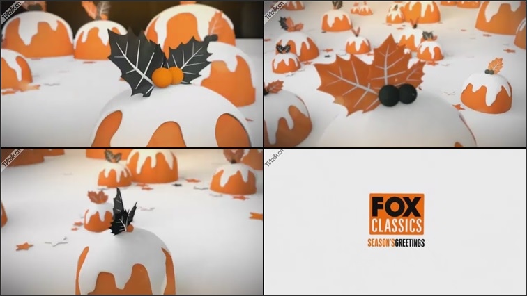 Fox Classics - Christmas Idents - Pudding-国际案例