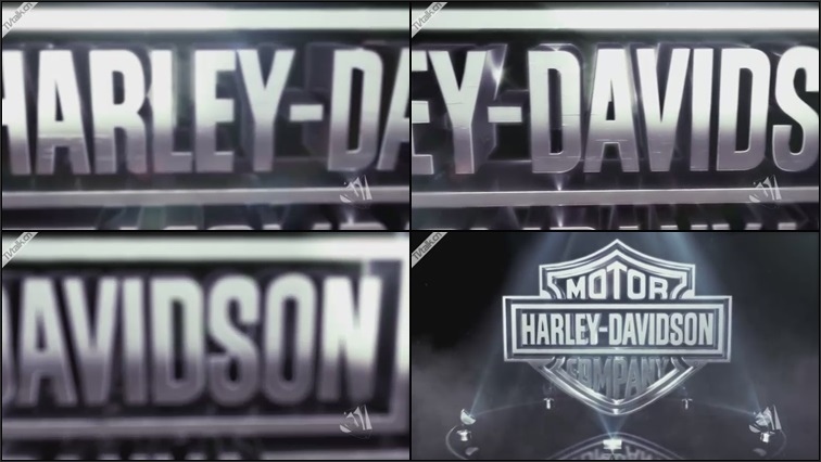 Harley Davidson Title from Three One Design-国际案例