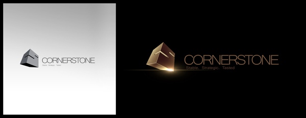 Cornerstone Logo Development by Transparent House-粒子-二维-MG动画-广告-科技-国际案例