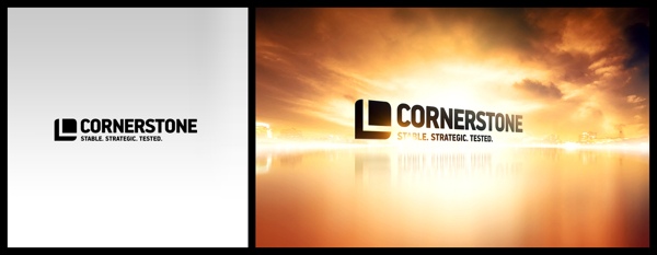 Cornerstone Logo Development by Transparent House-粒子-二维-MG动画-广告-科技-国际案例