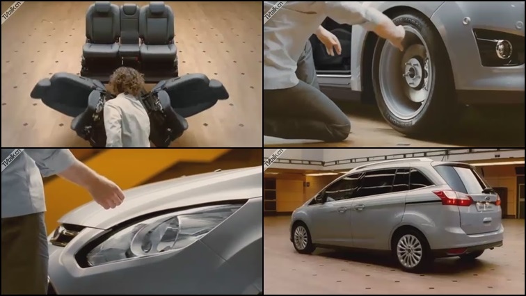 CG特效广告 福特汽车 Ford Grand C-MAX - In Your Hands by evolutionvfx-金属-三维-广告-汽车-国际案例