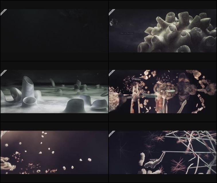 Playgrounds Fest 2012 Main Titles from Playgrounds Digital Arts Fest-粒子-科幻-广告-科技-国际案例