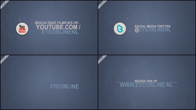 Social Network Ident from eyeonline-二维-MG动画-清新-广告-科技-国际案例