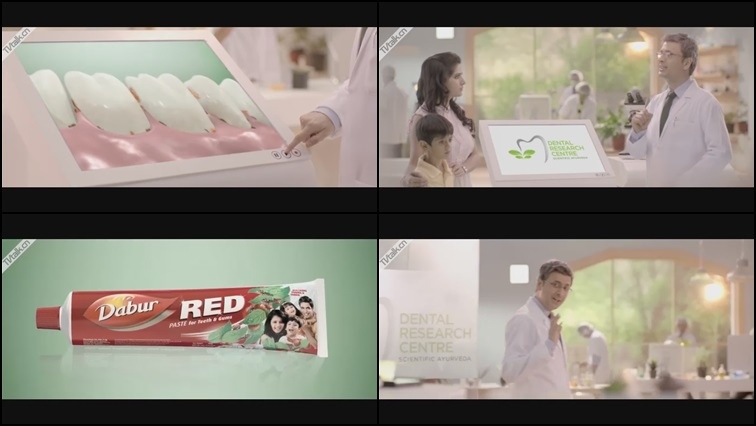 Dabur Red Tooth Paste 1 from Razorblade Films-国际案例