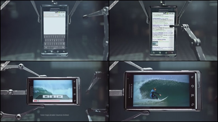 Verizon Droid Surfer by elastic-粒子-科幻-广告-科技-国际案例