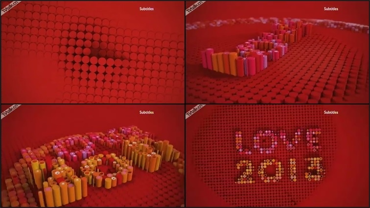 BBC One Love 2013 ident 2013. (HD)-国际案例