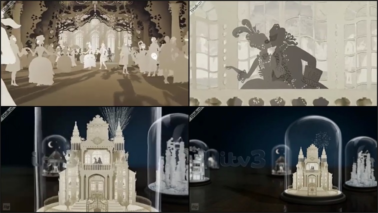 ITV 3 ident 2013-present Masked Ball-国际案例