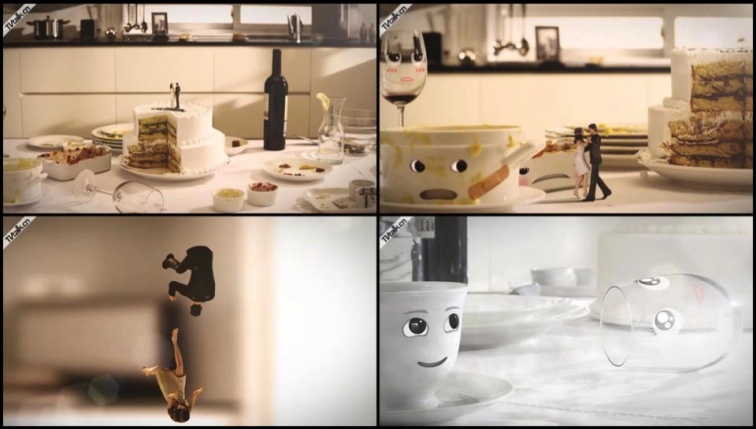 LG Dish Washer viral film - I love true steam- from -DELPIC design studio-粒子-角色-卡通-广告-百货-国际案例