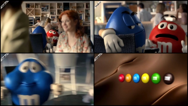 TVC -M&M's Blue- from Asymmetric VFX-角色-卡通-广告-食品-国际案例