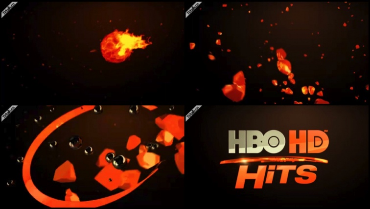 HBO HITS -- CHANNEL IDENT -FIRE- from MOJO_TVTALK-国际案例