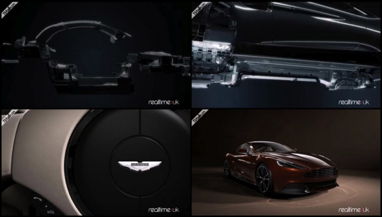 Aston Martin's Vanquish Launch Piece from RealtimeUK-国际案例