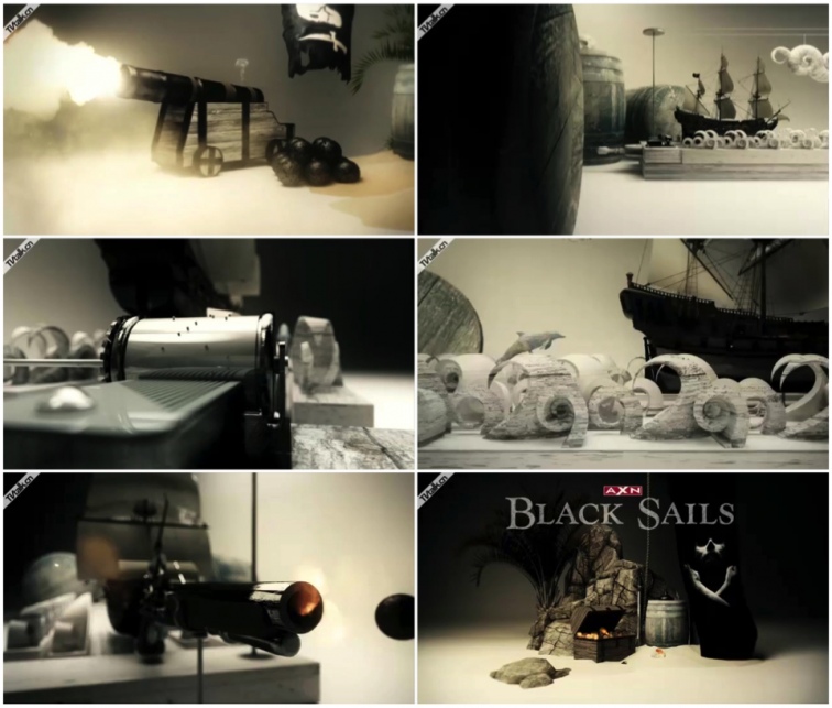 AXN 2014 - Black Sails Ident-国际案例