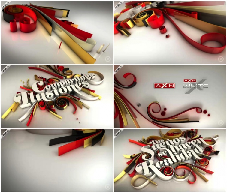 AXN Christmas ids-国际案例