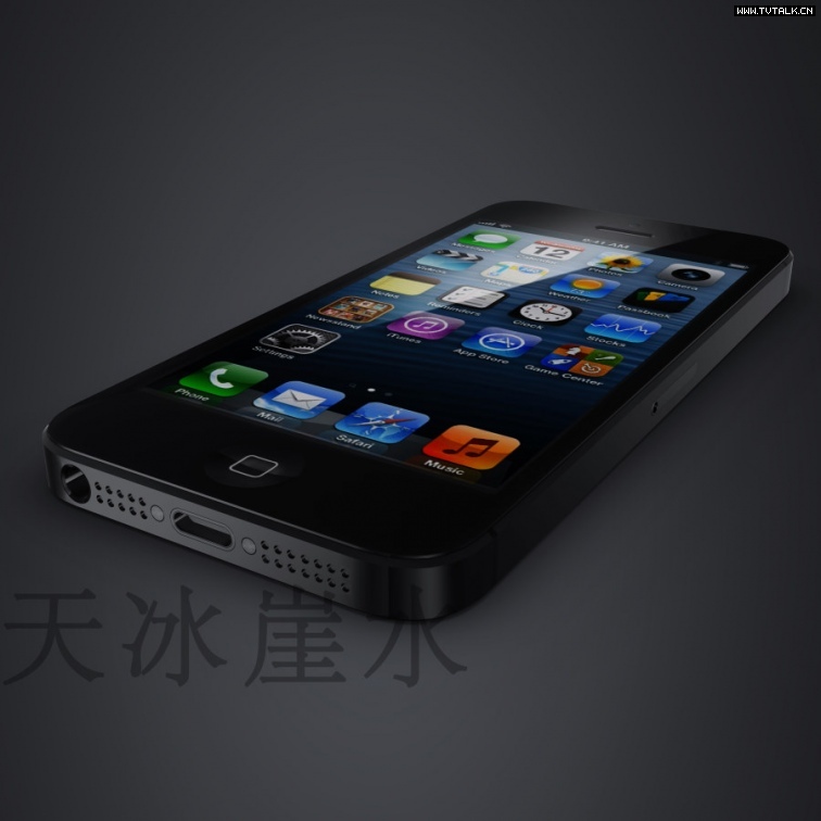 三维制作 Iphone 5