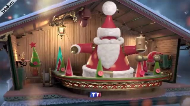 TF1 Pub Christmas Edit from Roof Studio-国际案例