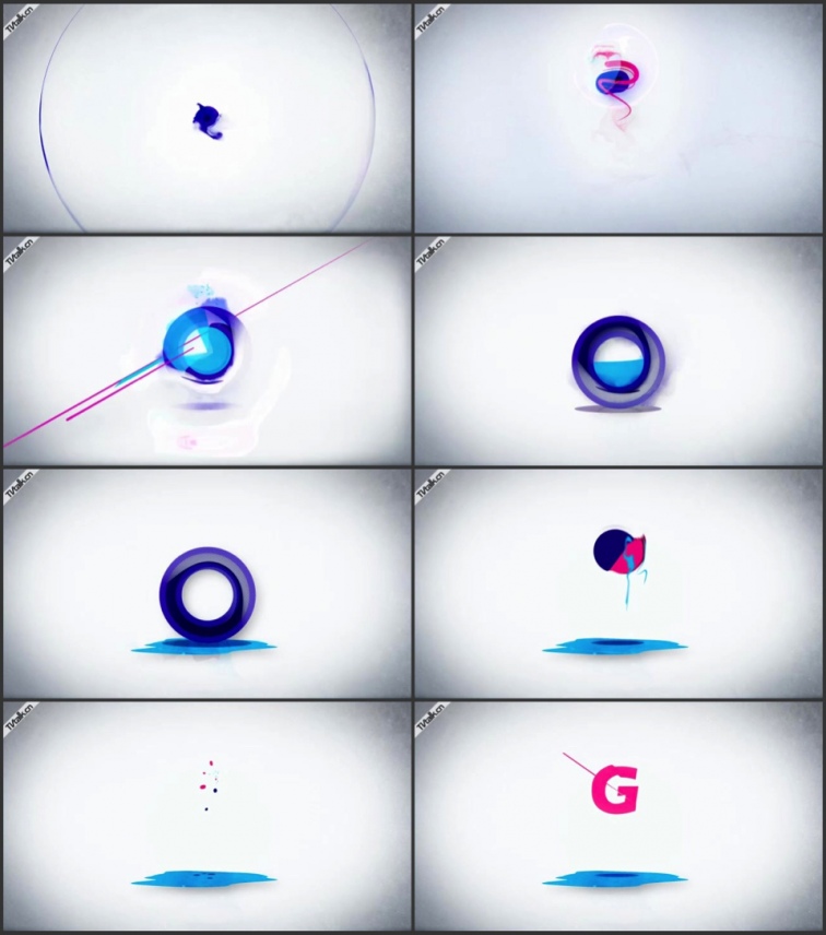 Liquid - Ident from Guillaume Weiss-国际案例