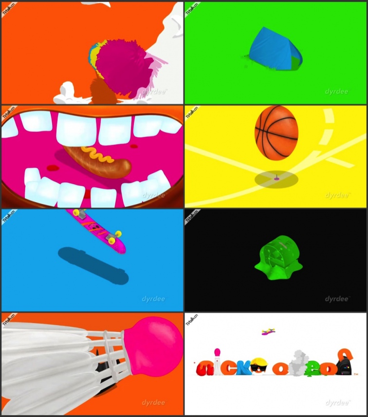 nickelodeon - Seasonal Idents - Spring from dyrdee-国际案例