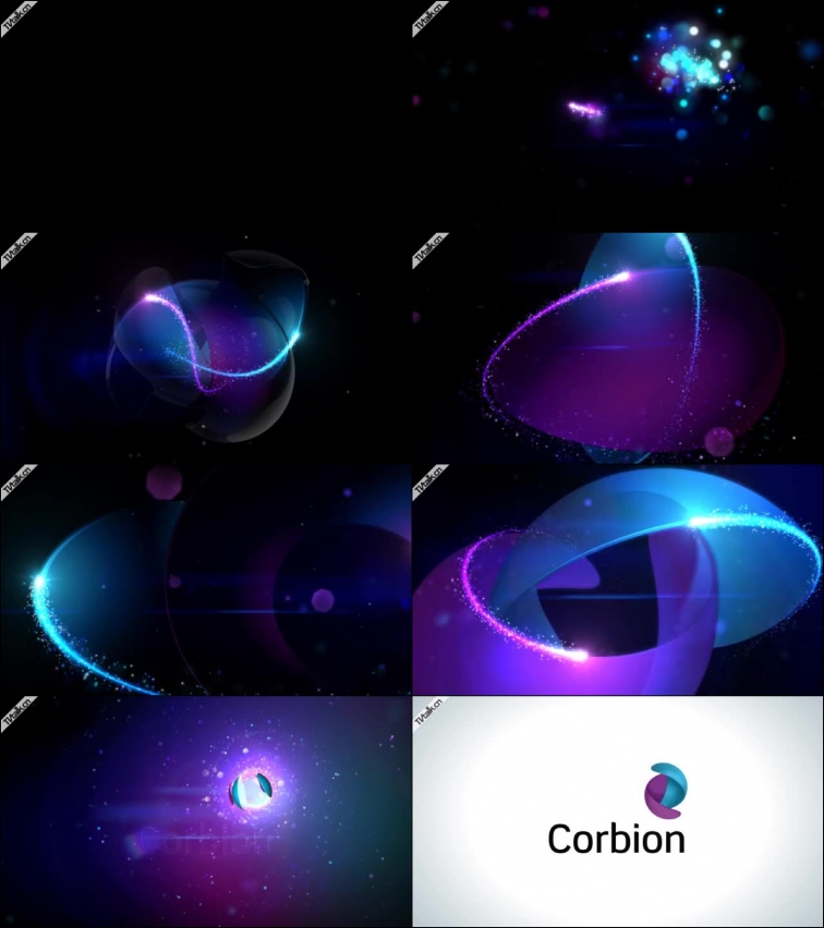 Corbion Logo Unveil from Oz Smith-光效-粒子-国际案例