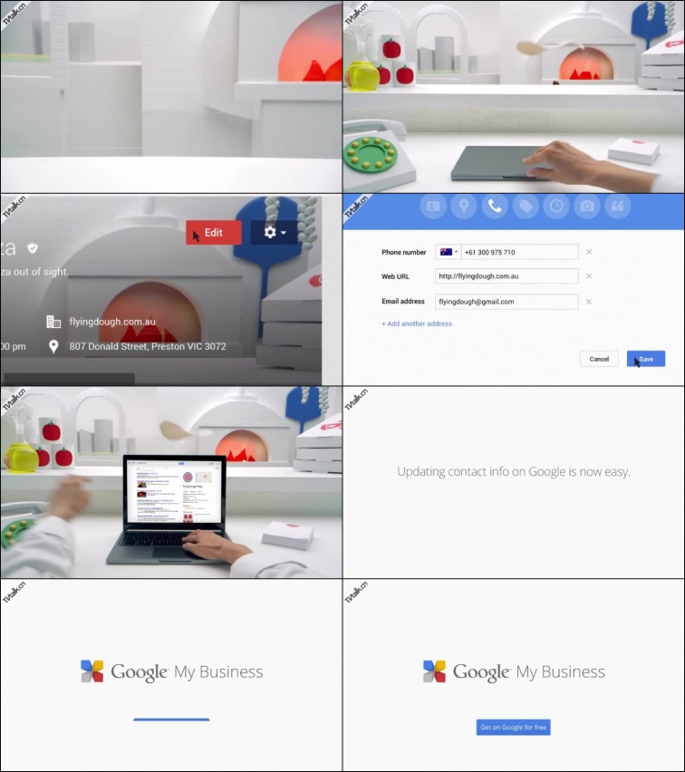 Google My Business - Pizza from Brand New School-二维-MG动画-清新-广告-科技-国际案例