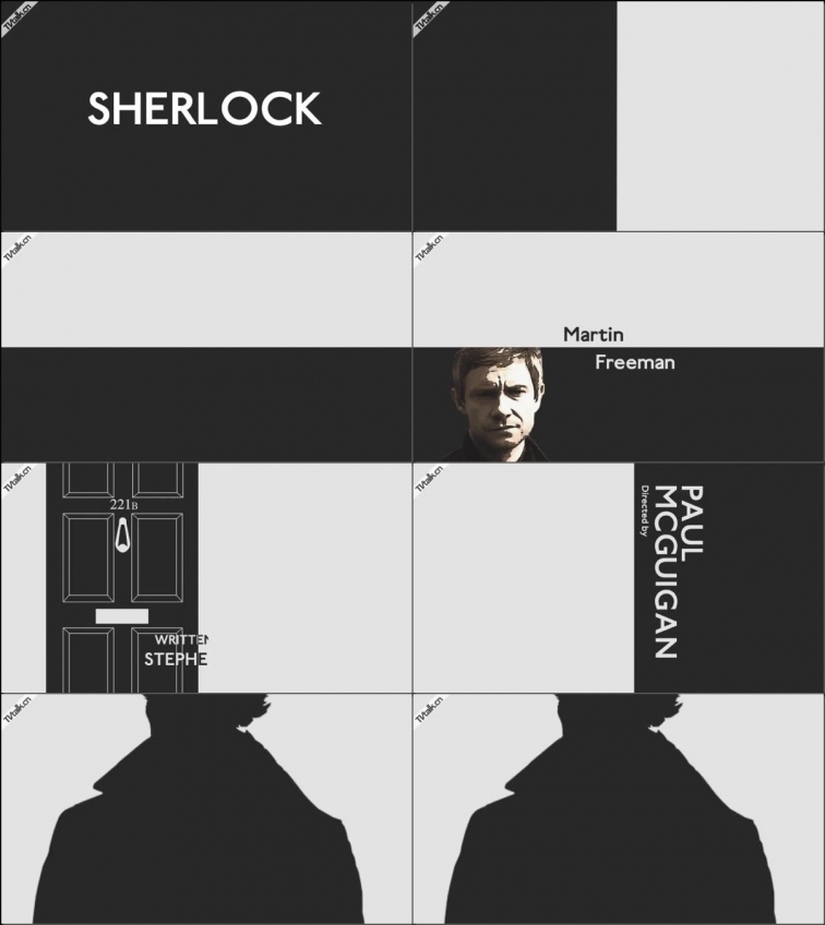 BBC Sherlock Title Sequence from Yoncky Chuang-国际案例