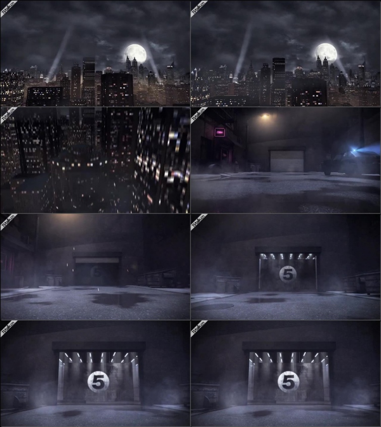 Channel 5 - Gotham Ident - 17- from 5Creative-国际案例