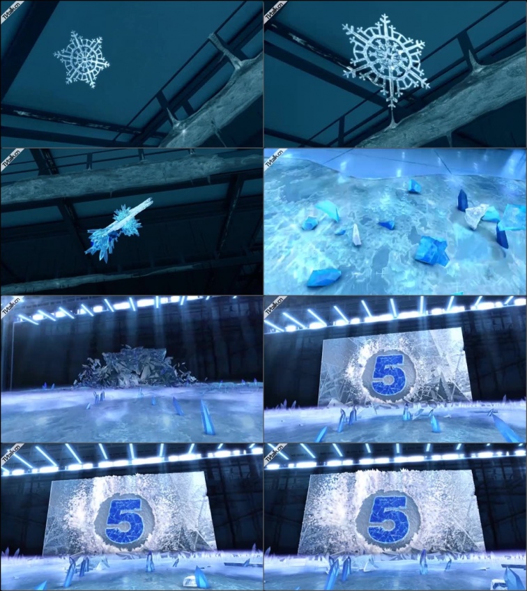 Channel 5 - Winter ident - 2014 from 5Creative-国际案例