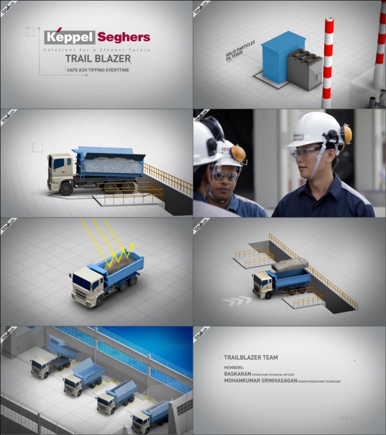 KEPPEL 'SAFE ASH TIPPING' 3D CORPORATE ANIMATION from CRITICA-国际案例