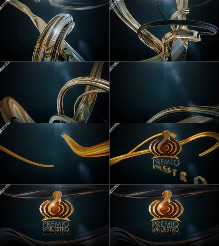 Premio Lo Nuestro 2014 Logo Reveal from 990Adjustments-金属-三维-国际案例-包装