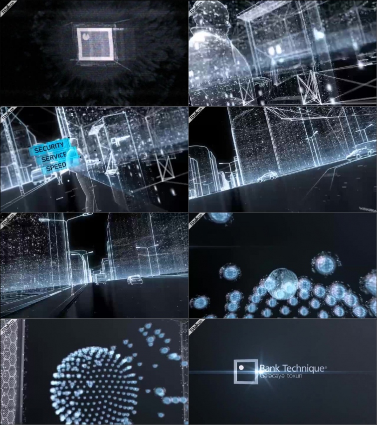 Bank Technique Promo Ident from Black Brothers Group-国际案例